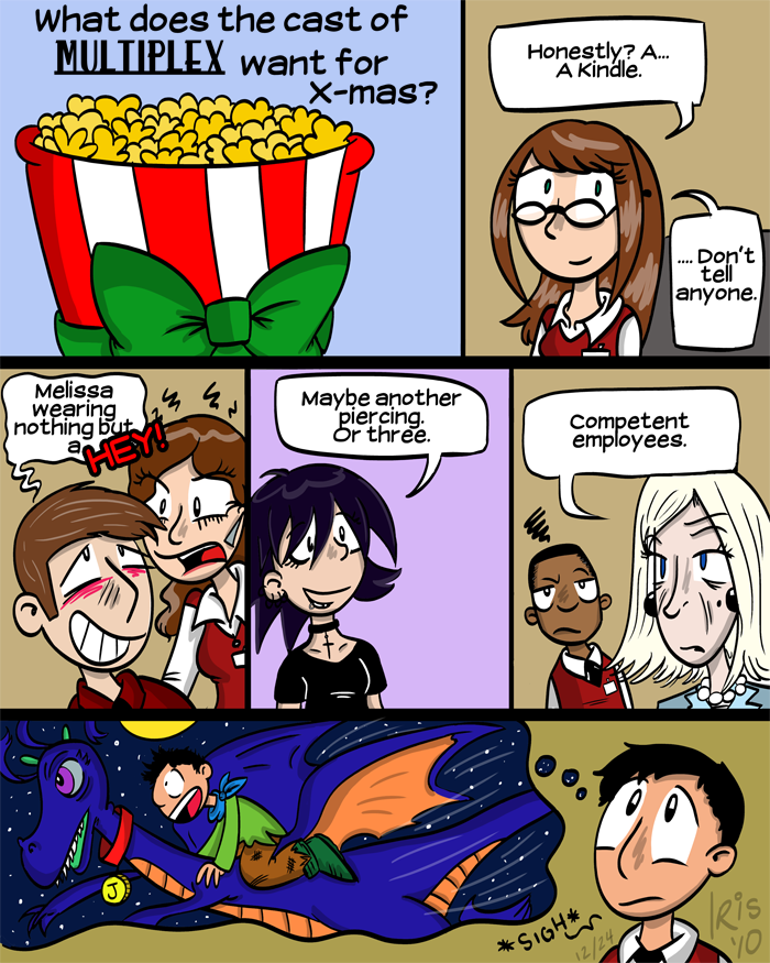 Multiplex #541: Guest strip by Iris Amelia  (It's in the 40s) 