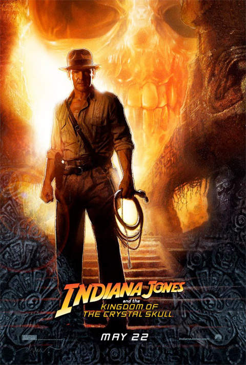 Indiana Jones and the Kingdom of the Crystal Skull movie poster