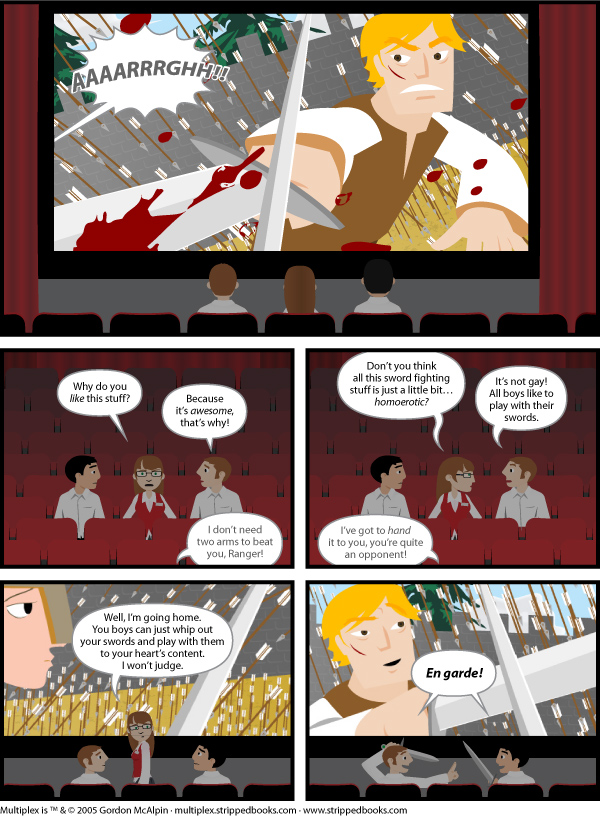 Multiplex #17: The Gay Blade