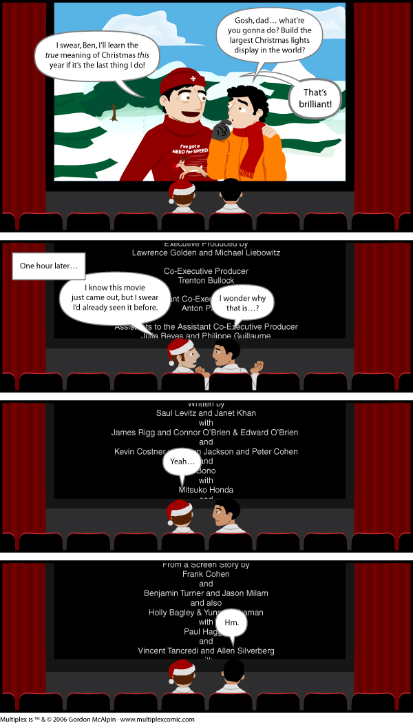Multiplex #103: Deck the Halls with Déjà Vu