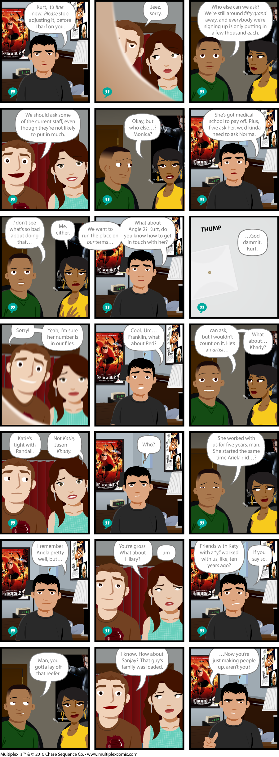Multiplex #1160: This Comic Has Too Many Characters