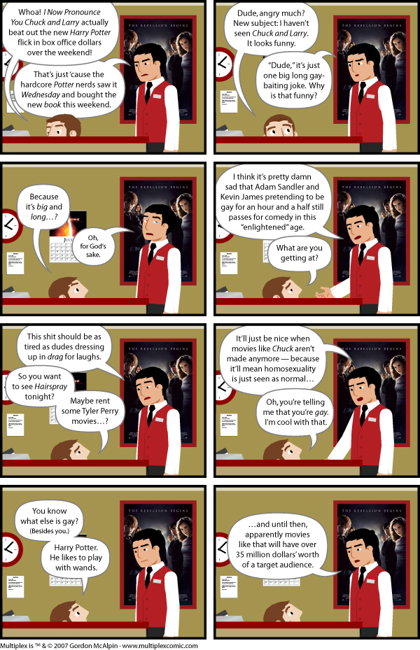 Multiplex #152: Not That There's Anything Wrong with That