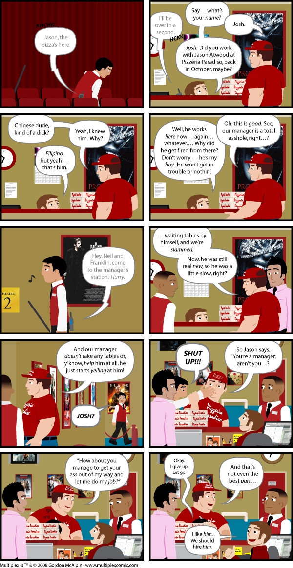 Multiplex #224: Mythic Pizza, Part One