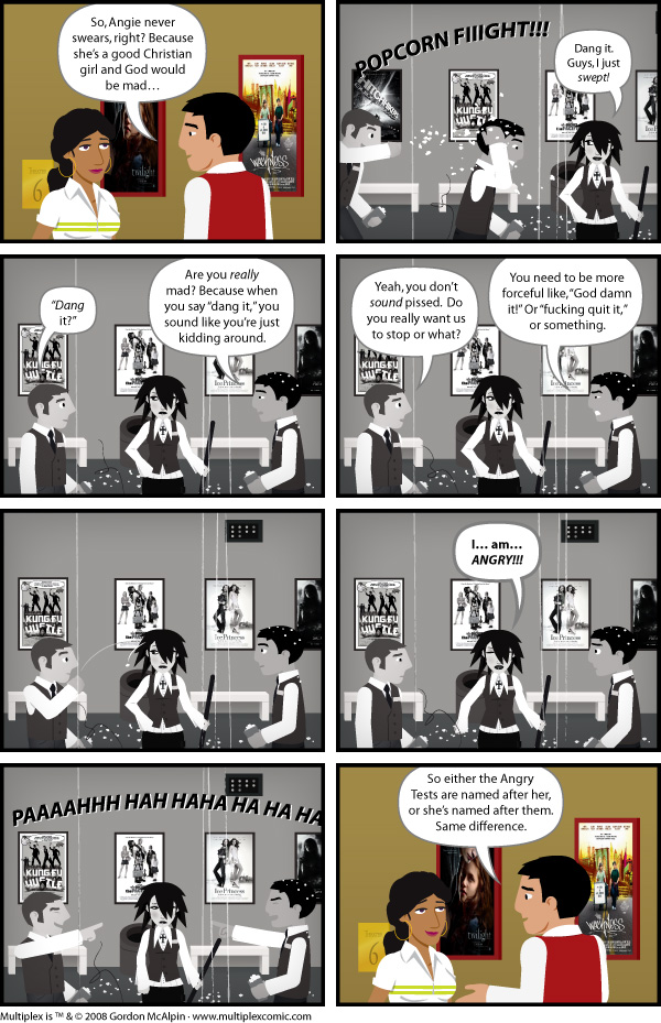 Multiplex #235: The Angry Test, Part Two