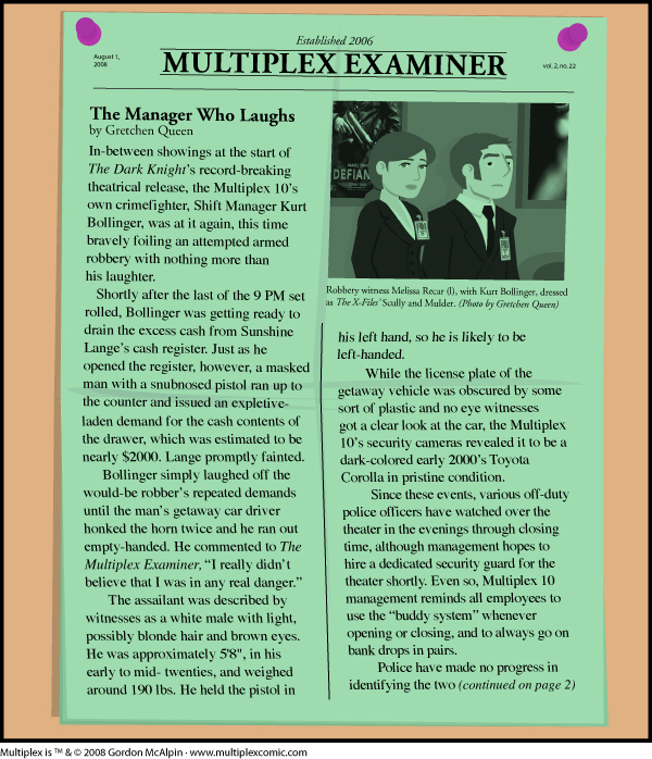 Multiplex #267: Multiplex Examiner for August, 2008