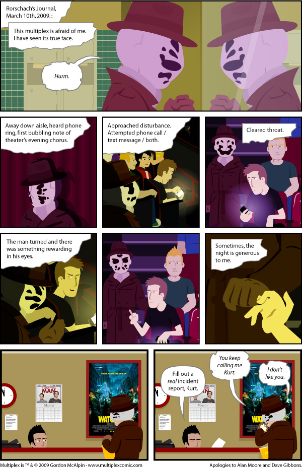 Multiplex #338: Who Watches the Watchmen (Movie)?