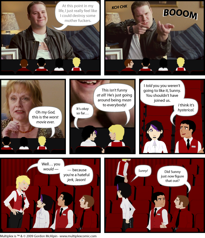 Multiplex #348: Who Peed on Her Popcorn? Multiplex #348: Who Peed on Her Popcorn?