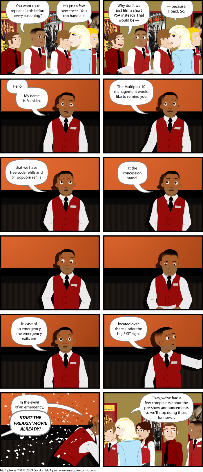 Multiplex #399: Letter of the Law