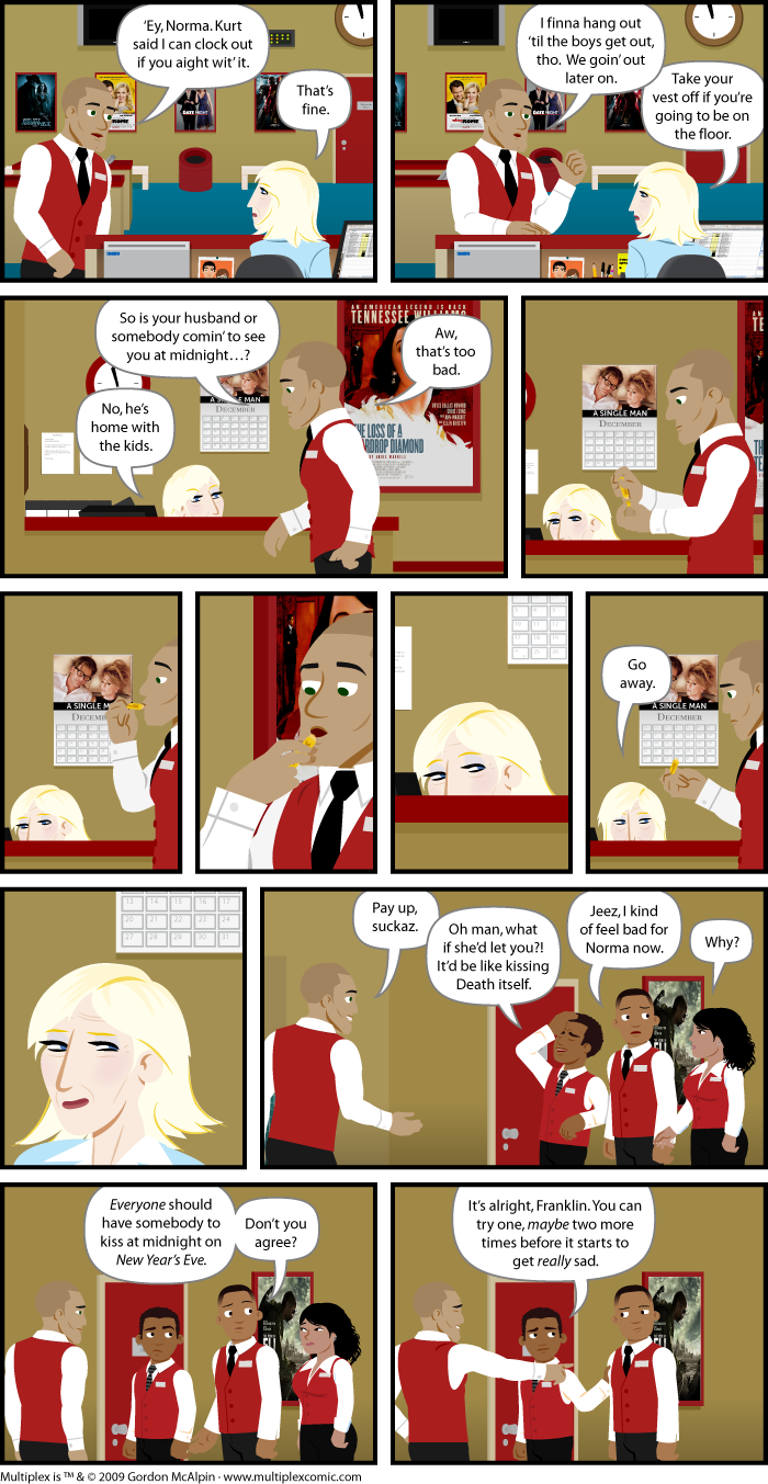 Multiplex #429: In Search of a Midnight Kiss