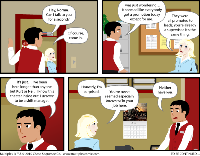 Multiplex #461: Get What You Deserve, Part One