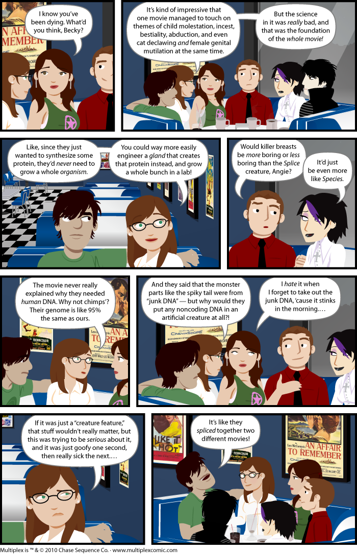 Multiplex #479:  Splice  of Life, Part Two