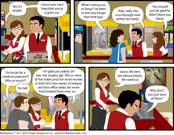 Multiplex #508: Concessions, Part One