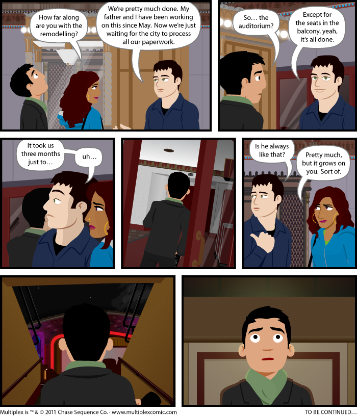 Multiplex #563: A Night in the Patio, Part Three