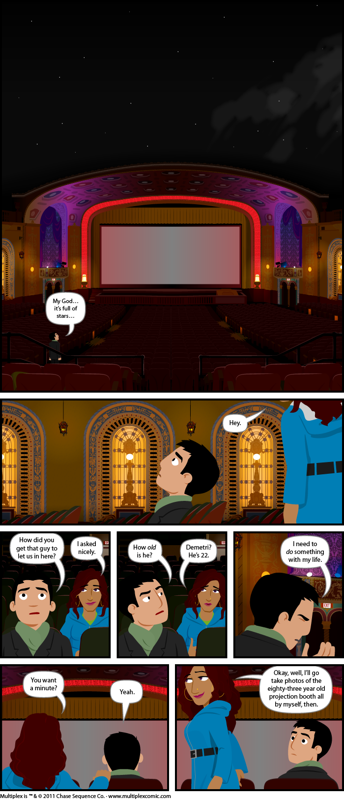Multiplex #564: A Night in the Patio, Part Four