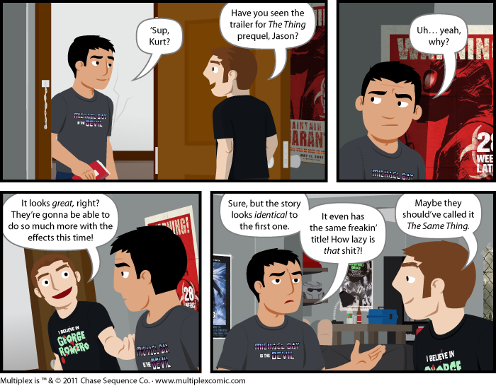Click to go to
the next strip Multiplex #609: Second Verse, Same as the First