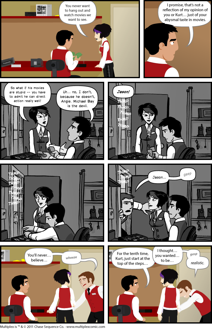 Click to go to
the next strip Multiplex #641: Method Man