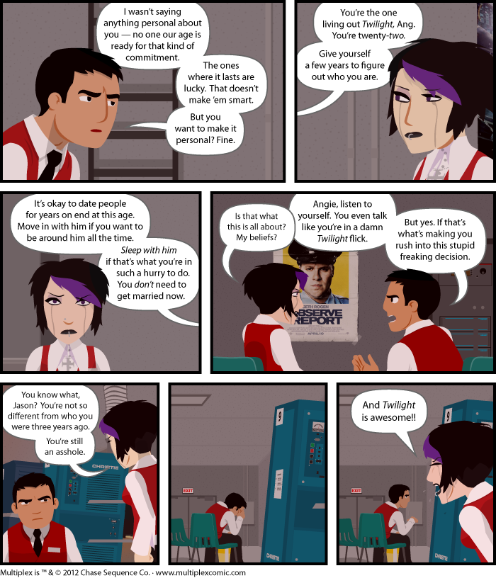 Click to go to
the next strip Multiplex #669: Love Will Tear Us Apart