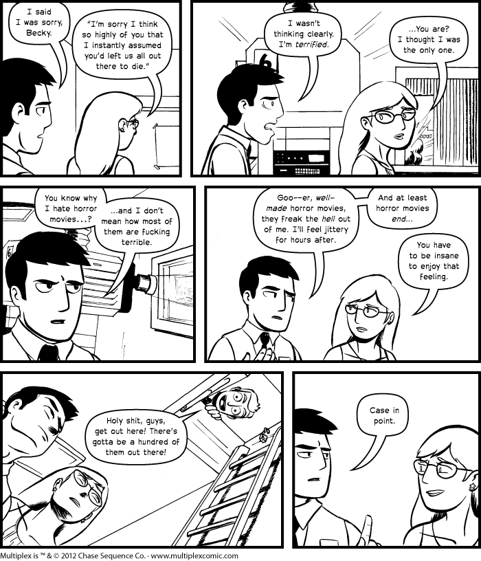 Multiplex #715: Scene from Above, Part Three