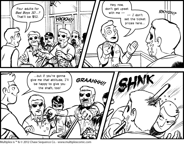 Multiplex #728: Customer Service