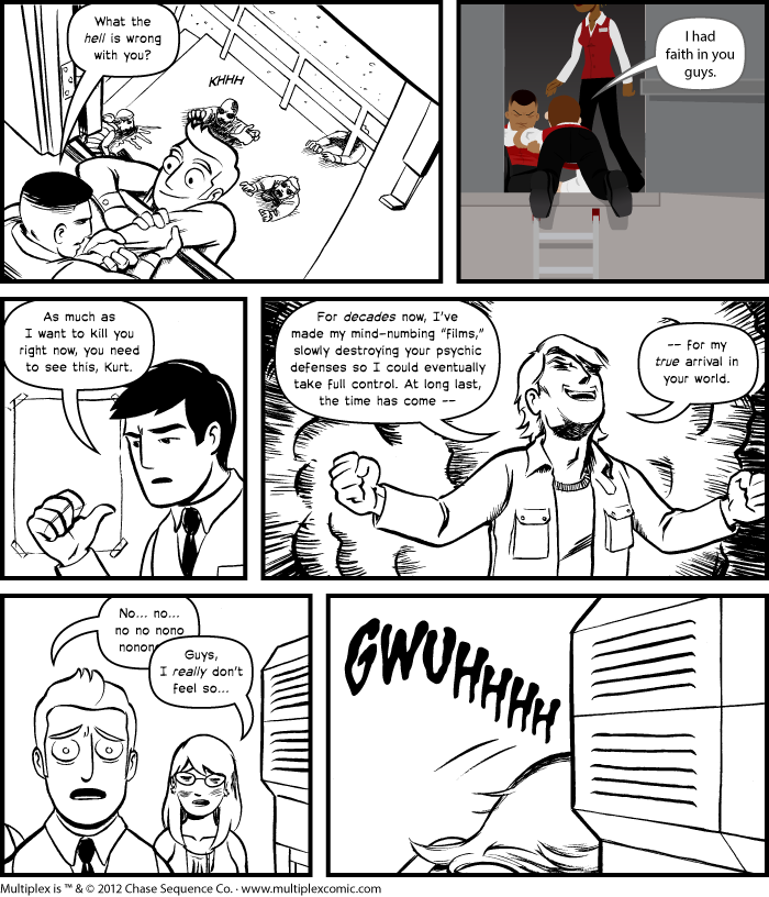 Multiplex #733: Sick to My Stomach